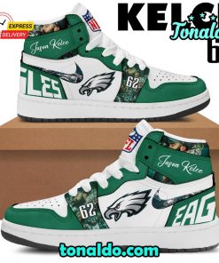 Jason Kelce Philadelphia Eagles Air Jordan 1