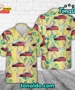 2024 Tesla Model S Hawaiian Shirt