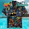 Batman Starry Night Theme Hawaiian Shirt