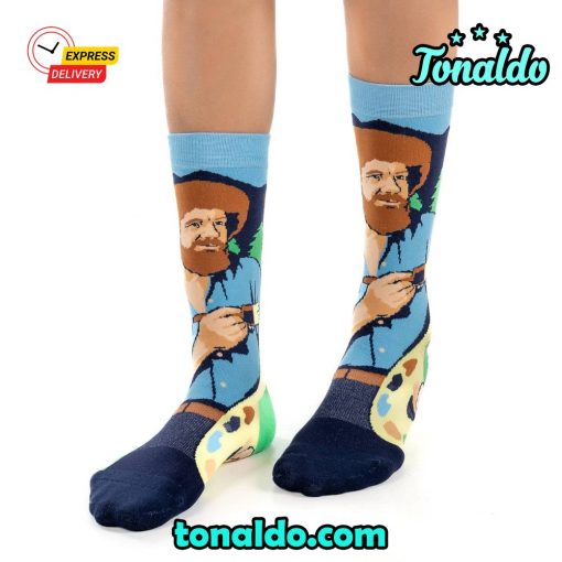 Bob Ross – Exploring Color Palettes Socks