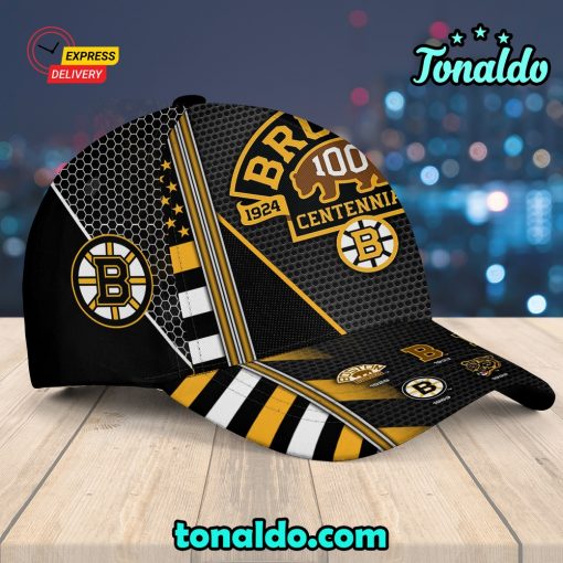 NHL Boston Bruins 100th Anniversary Classic Cap