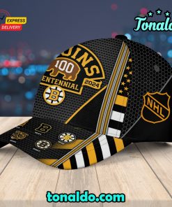 NHL Boston Bruins 100th Anniversary Classic Cap