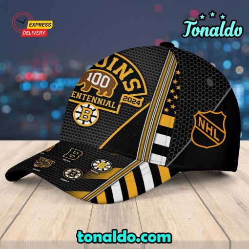 NHL Boston Bruins 100th Anniversary Classic Cap