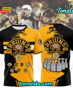 NHL Boston Bruins 100th Anniversary Special T-Shirt