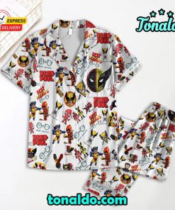 Deadpool x Wolverine Pyjama Set