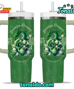 Green Jasmine Dragon Stanley Tumbler