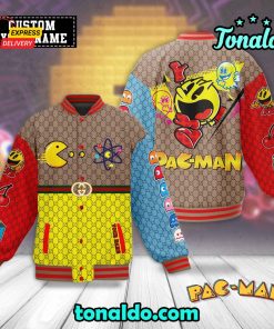 Gucci x Pac Man Baseball Jacket