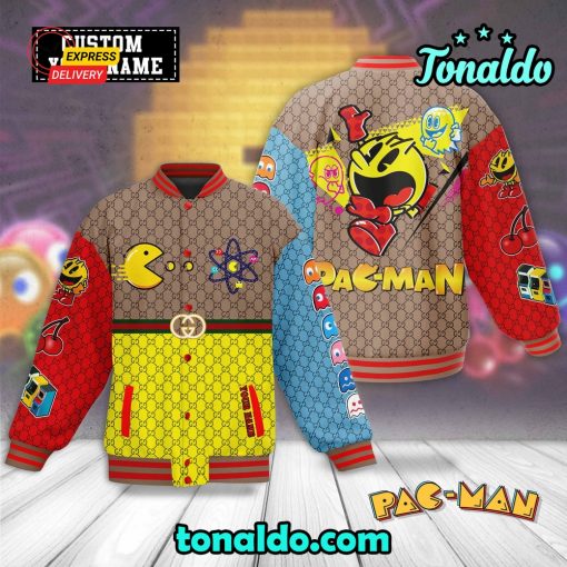 Gucci x Pac Man Baseball Jacket