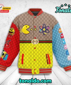 Gucci x Pac Man Baseball Jacket