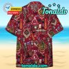 Garfield Character Vacation Hawaiian Print Shirt