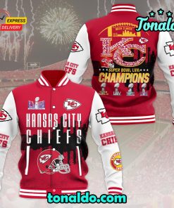 Kansas City Chiefs Baseball Jacket