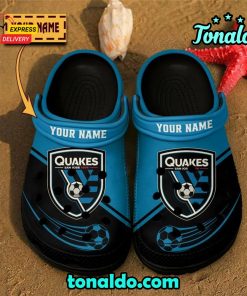 MLS San Jose Earthquakes Customize Crocs