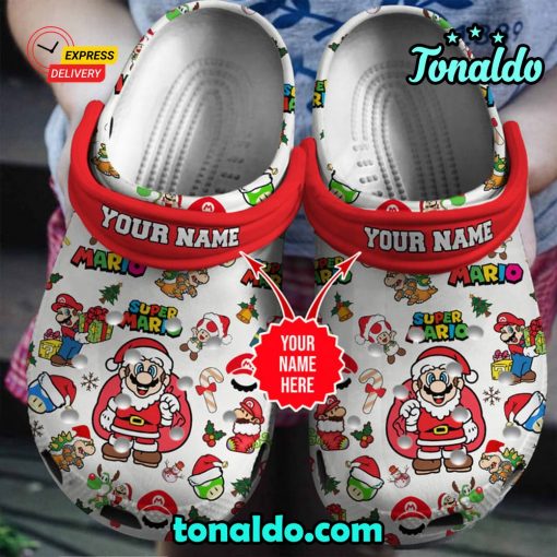 Santa Claus Super Mario Crocs