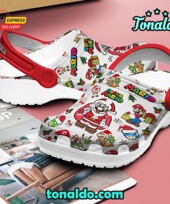 Santa Claus Super Mario Crocs