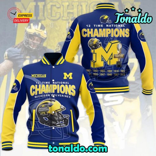 Michigan Wolverines Football Varsity Jacket