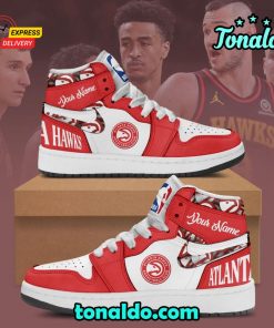 NBA Atlanta Hawks Air Jordan 1 High Top