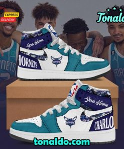 NBA Charlotte Hornets Air Jordan 1 High Top