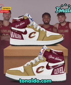 NBA Cleveland Cavaliers Air Jordan 1 High Top