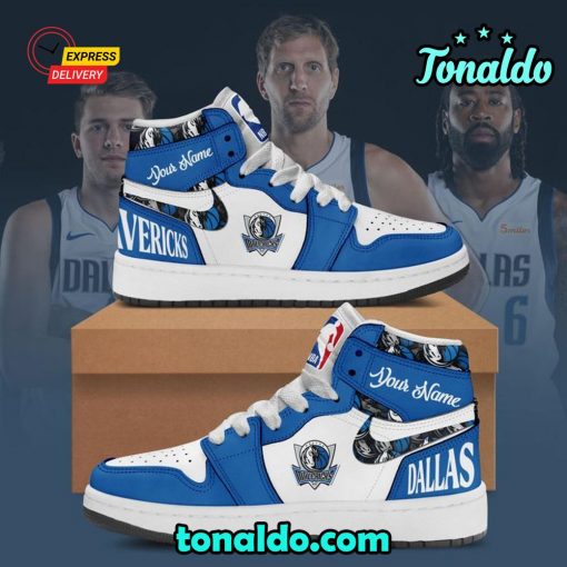 NBA Dallas Mavericks Air Jordan 1 High Top