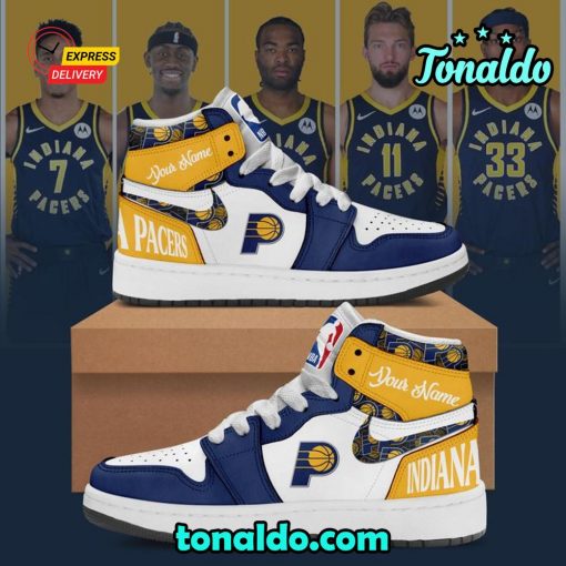 NBA Indiana Pacers Air Jordan 1 High Top