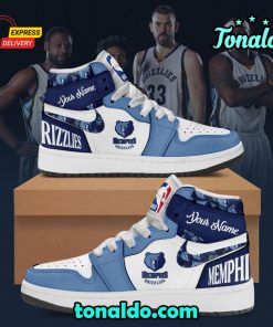 NBA Memphis Grizzlies Air Jordan 1 High Top