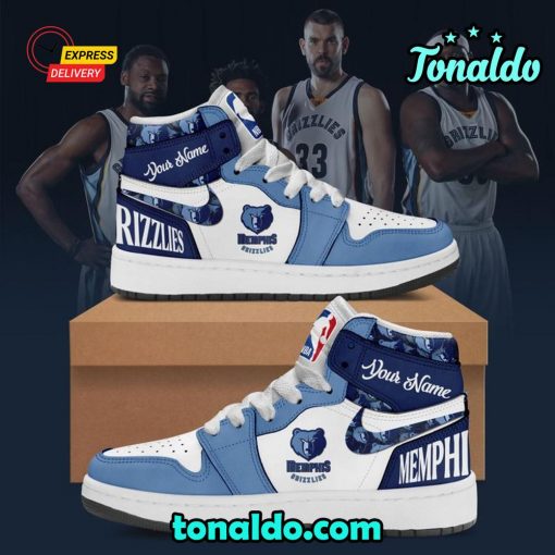 NBA Memphis Grizzlies Air Jordan 1 High Top