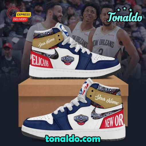 NBA New Orleans Pelicans Air Jordan 1 High Top