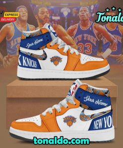 NBA New York Knicks Air Jordan 1 High Top