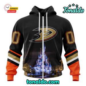 NHL Anaheim Ducks Special Design With Disneyland