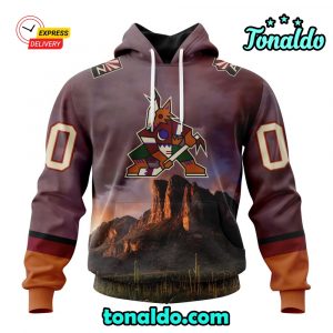 NHL Arizona Coyotes Special Design With Sonoran Desert