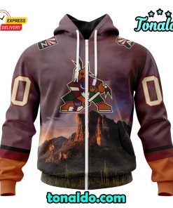 NHL Arizona Coyotes Special Design With Sonoran Desert Hoodie