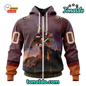 NHL Arizona Coyotes Special Design With Sonoran Desert