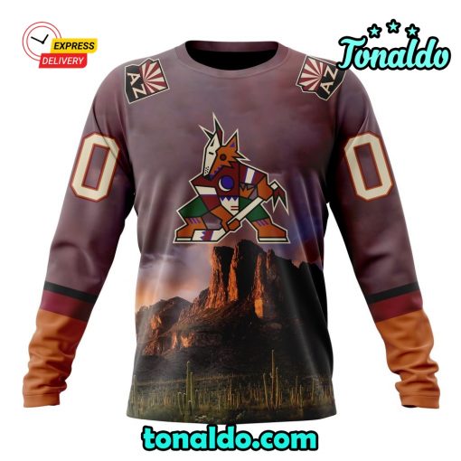 NHL Arizona Coyotes Special Design With Sonoran Desert Hoodie