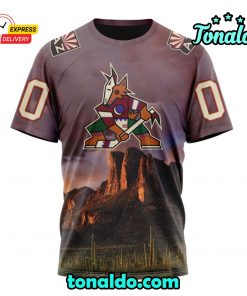 NHL Arizona Coyotes Special Design With Sonoran Desert