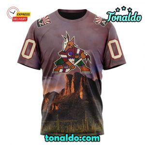 NHL Arizona Coyotes Special Design With Sonoran Desert