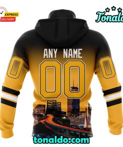 NHL Boston Bruins Special Design With Cityscape