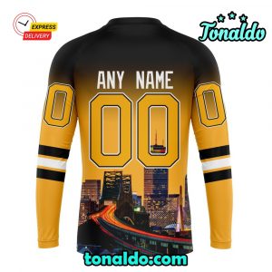 NHL Boston Bruins Special Design With Cityscape