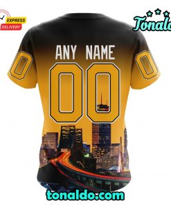 NHL Boston Bruins Special Design With Cityscape