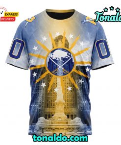 NHL Buffalo Sabres Special Design With Buffalo City Hall