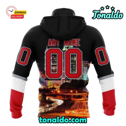 NHL Carolina Hurricanes Special Design With Downtown Skyline Hoodie