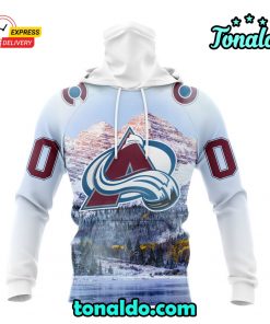 NHL Colorado Avalanche Special Design With Rocky Mountain