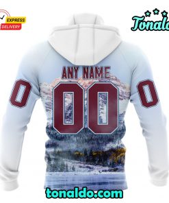 NHL Colorado Avalanche Special Design With Rocky Mountain