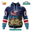 NHL Colorado Avalanche Special Design With Rocky Mountain Hoodie