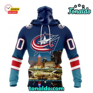 NHL Columbus Blue Jackets Special Design With City Skyline