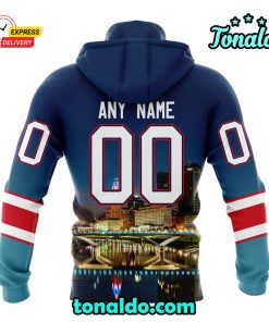 NHL Columbus Blue Jackets Special Design With City Skyline