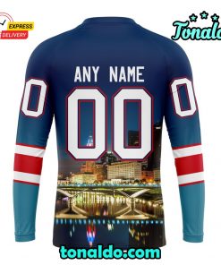 NHL Columbus Blue Jackets Special Design With City Skyline