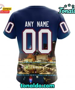 NHL Columbus Blue Jackets Special Design With City Skyline