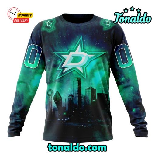 NHL Dallas Stars Special Design With Night Sky Galaxy Hoodie