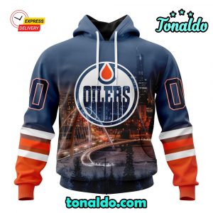 NHL Edmonton Oilers Special Design With Walterdale Bridge