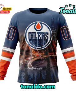 NHL Edmonton Oilers Special Design With Walterdale Bridge